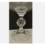 A30843 12cm Şeffaf Bohemia Kristal Cam Kahve Yanı Bardak Kadeh 1 Adet