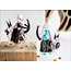 ANASR 10cm Eşeğe Ters Binen Nasreddin Hoca Cam Kumaş Metal El Yapım Zanaat 1 Adet