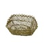 Bdkkn8851455brdo Kancaev İnce Hasır Sepet Küçük 14x12x7cm El Örgüsü Açık Yeşil