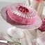 AR30023 ARYLDZ Prestige Series Royal Queen Pasta Sunum Tabağı Pembe Kek Tabağı Bone Porselen