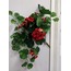 224-1177 Geranium Hanging Bush Kırmızı Yapay Sardunya Çiçek Nearly Natural 1 Adet