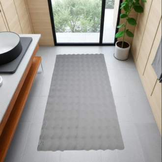 BUBBLEGRİ_banyo_44325 Bubble Halı | Gri 75 x 110 cm