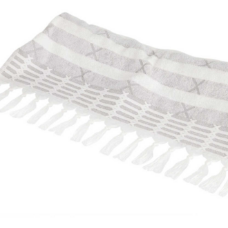 D-20491 Palm Havlu Beyaz 50*80 Banyo Havlusu