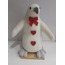 PAPGT-5091-35 Beyaz Büyük Yılbaşı Noel Kış Yeni Yıl Penguen 1 Adet