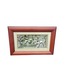 AHŞÇHM Ahşap Çerçeveli Resim Kısmı Seramik Kadınlar Hamamı Duvar Tablosu 30x20x2cm 1 Adet