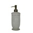 TR-107KREM Home Ev Lotion Dispenser Sıvı Sabunluk Krem Yeşil Yükseklik 19cm, Üstten 8cm