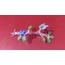 D593839 Cam Dalda Çift Kuş Biblo El Yapım 12x4cm Mutluluk Gülümsetir Kaliteli 1 Adet