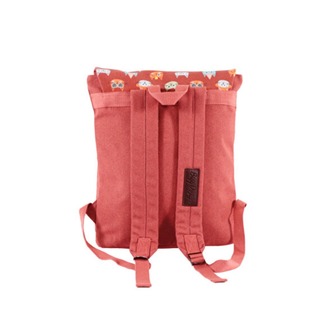BGD8681126436168 Design Cats Vintage Laptop Sırt Çanta Pembe 1 Adet