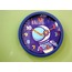 2CLC-SA1104RF Gift Point Duvar Saat Astronot PVC 33x33x4cm Lacivert Rengarenk Rakamlı 1 Adet