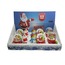 AGP-2800 Kar Tane Küre Kardan Adam Noel Fincan Merry Christmas 1 Adet