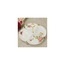 KABARTMA GÜLLÜ 4 LÜ ÇEREZLİK Bone China Gül Desenli Dört Bölmeli Çerezlik