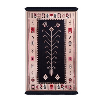 BGH8681126436908 Home Çift Taraflı Kilim Makinede Yıkanabilir Modern Desenli 120x180cm