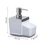 M-E51-01 Toskana Mutfak Sıvı Sabunluk Beyaz Yerli Üretim Plastik 440ml Boy 12,5 cm