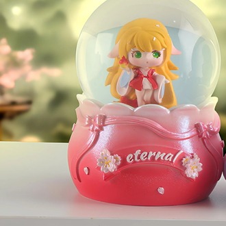 BSNW-XJC0279-45 Snowball 45mm Işıklı Kar Küre Yeni Gelen Şubat 2025 1 Adet