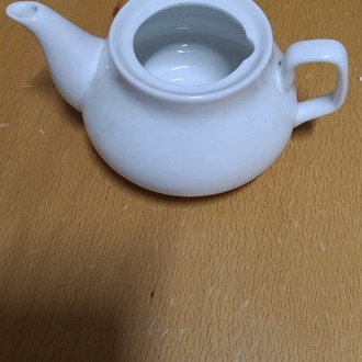 125918022026 Porselen Küçük Demlik Kapaksız soldan sağa 17cm 1 Adet