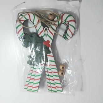 B161616112025 CANDY CANE 3.lü Noel süs 15cm