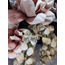 1LF-12610C Boya Çiçeği Pembe Beyaz 90cm Decorative Dekoratif 1 Adet