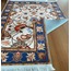 6516 Prestij Halı Vintage Koleksiyon Antik Klasik Mekan Salon 80x150cm Beyaz Kırmızı 1 Adet