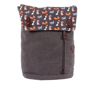 BGD8681126436151 Design Dogs Vintage Laptop Sırt Çantası Gri 1 Adet