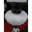 5653 Çap 21cm Yükseklik 46cm Beyaz Opal Cam Metal Lamba Klasik Kablolu Tuşlu 1 Adet