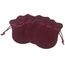 A8816 Bordo Kadife Kese Boy 12x10cm Hıdırellez Takı Altın İçin İpli 1 Adet