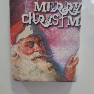 155314012026 Taş Noel Baba Magnet 1 Adet 6cm