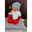 7YDKCMF1 İsveç Noel Baba Cüce Bez El Yapım İskandinav Dekorasyon 1 Adet