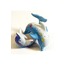 Goebel - Dolphine figurine - Charlotte di Vita - "The Song of the Sea" 2'li Mavi Pors