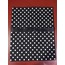 AG01GUBGR Gabardin Kumaş Nazar Boncuklu Bez Kese Bağ Detaylı El Yapım 41x33cm 1 Adet