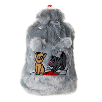 BGD11881016 Biggdesign Dogs Gri Peluş Sıcak Su Torbası KİŞİSEL BAKIM / SAĞLIK