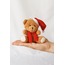 A867789 Kids Dudu Peluş Ayıcıklı Anahtarlık 11cm Kutulu Hediyeli Kahve Renk Yeni Yıl 1 Adet