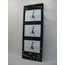 28.LNT.FOT.02 15*10 3lü cats Çerçeve Luyano 10x15 siyah ayna Photo Frame Kedili Kelebekli