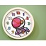 1CLC-SA1104RF Gift Point Duvar Saat Astronot PVC 33x33x4cm Pembe Rengarenk Rakamlı 1 Adet