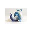 Goebel - Dolphine figurine - Charlotte di Vita - "The Song of the Sea" 2'li Mavi Pors