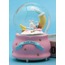 BJC5H110 Ay Bebek Babu Gift Moon Kar Küresi Değişen Işıklı 100 mm Püskütmeli 15x10cm