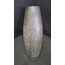 A01109315 31cm Seramik Vazo Desenli Rocca L El İşçilik Görünümlü Gri Gibi 1 Adet