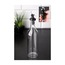 FZ05461 CRT Houseware Ev Eşyası Cam Tekli Yağlık Yağdanlık Az Döken Siyah Kapaklı