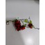 D737179144 Bohemya  El Yapımı Renkli Kristal Cam Metal Salkım Üzüm Büyük Kırmızı 1 Adet