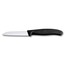 VT 6.7403 Victorinox Mutfak SwissClassic 8cm Düz Soyma Bıçağı Siyah Düz Ağızlı