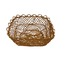 Edkkn8851455brdo Kancaev İnce Hasır Sepet Küçük 14x12x7cm El Örgüsü  Turuncu