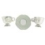 P367.389314 Lotus 2'li Kahve Fincan Set 90cc Butik Porselen Mutfak Sofra