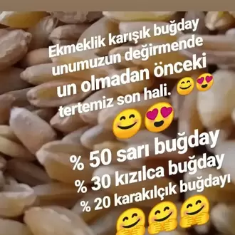 ESKİ DEĞİRMEN BAYRAMİÇ KARIŞIK BUĞDAY UNU 1KG