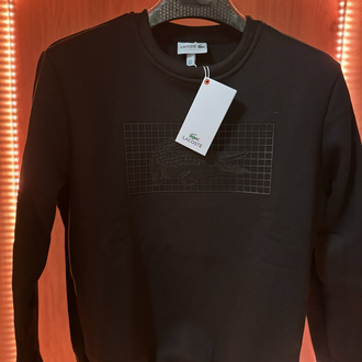 LACOSTE SİYAH KAZAK