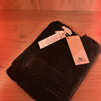 LACOSTE SİYAH KAZAK