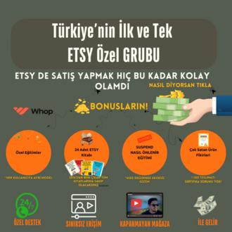 Türkiye'nin İlk Ve Tek ETSY Özel Eğitim Grubu