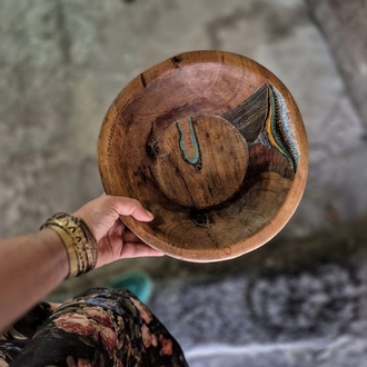 eski çanak / naturel 