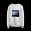 THUNDERSTORM WHITE SWEATSHIRT