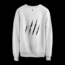 STAY FEARLESS WHITE SWEATSHIRT