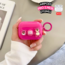 Airpods Pro 2.Nesil Uyumlu Lotso Ayıcık Kulaklık Kılıfı, Darbe Emici Strawberry Bear Silikon