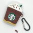 1. ve 2. Nesil Uyumlu Starbucks Figürlü Kopçalı Koruyucu Silikon Kılıf, Darbe Emici Kılıf